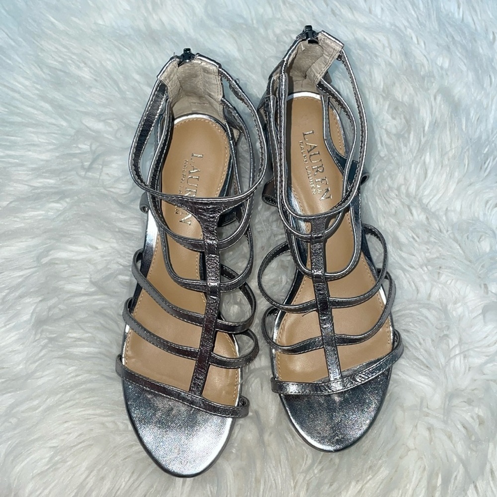 Lauren - Ralph Lauren - silver Madge size 6.5